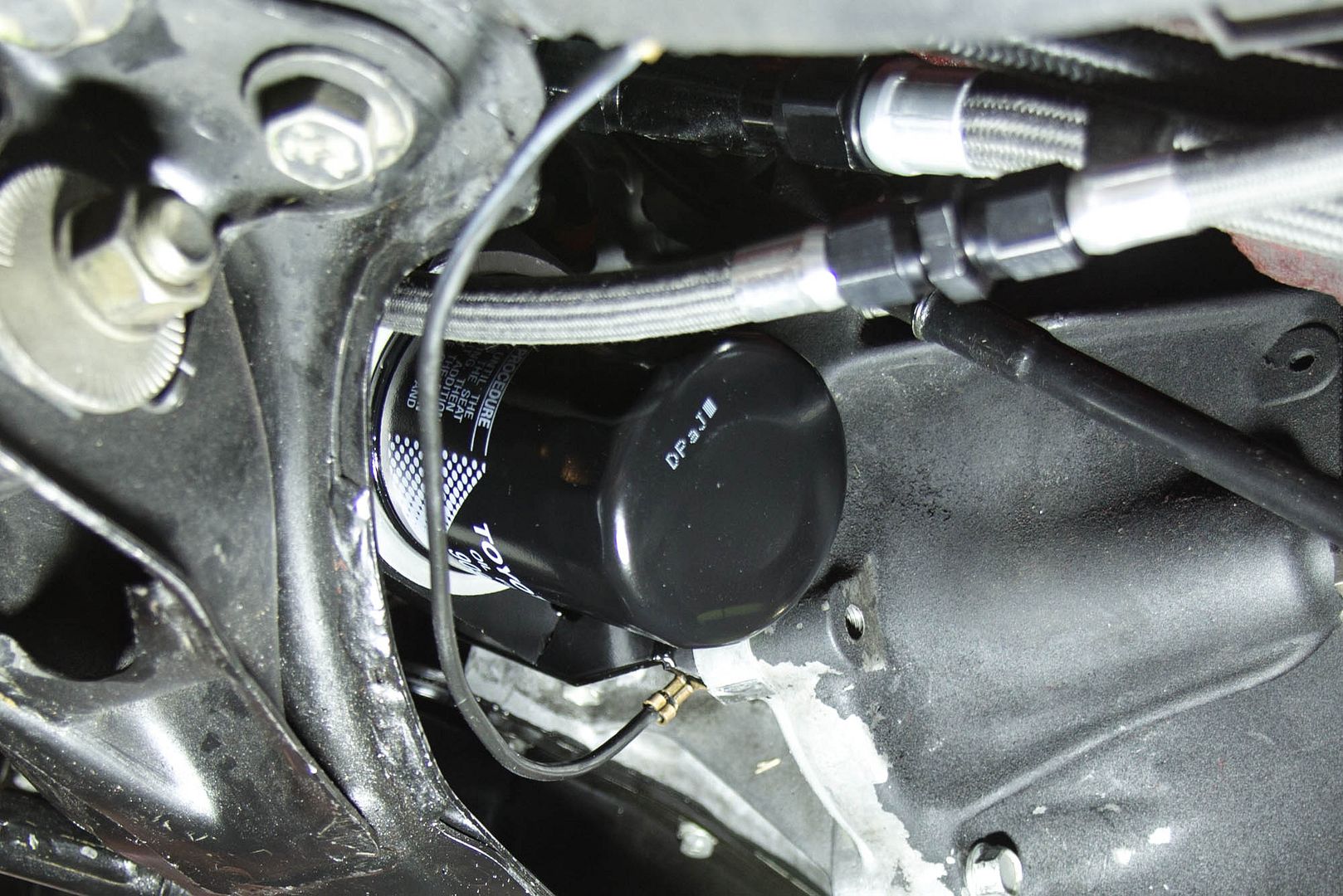 PHR Oil Filter Relocation Kit for Toyota Supra or other 2jz/1jz setups